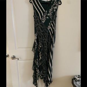 BCBG NWT green midi dress never worn.